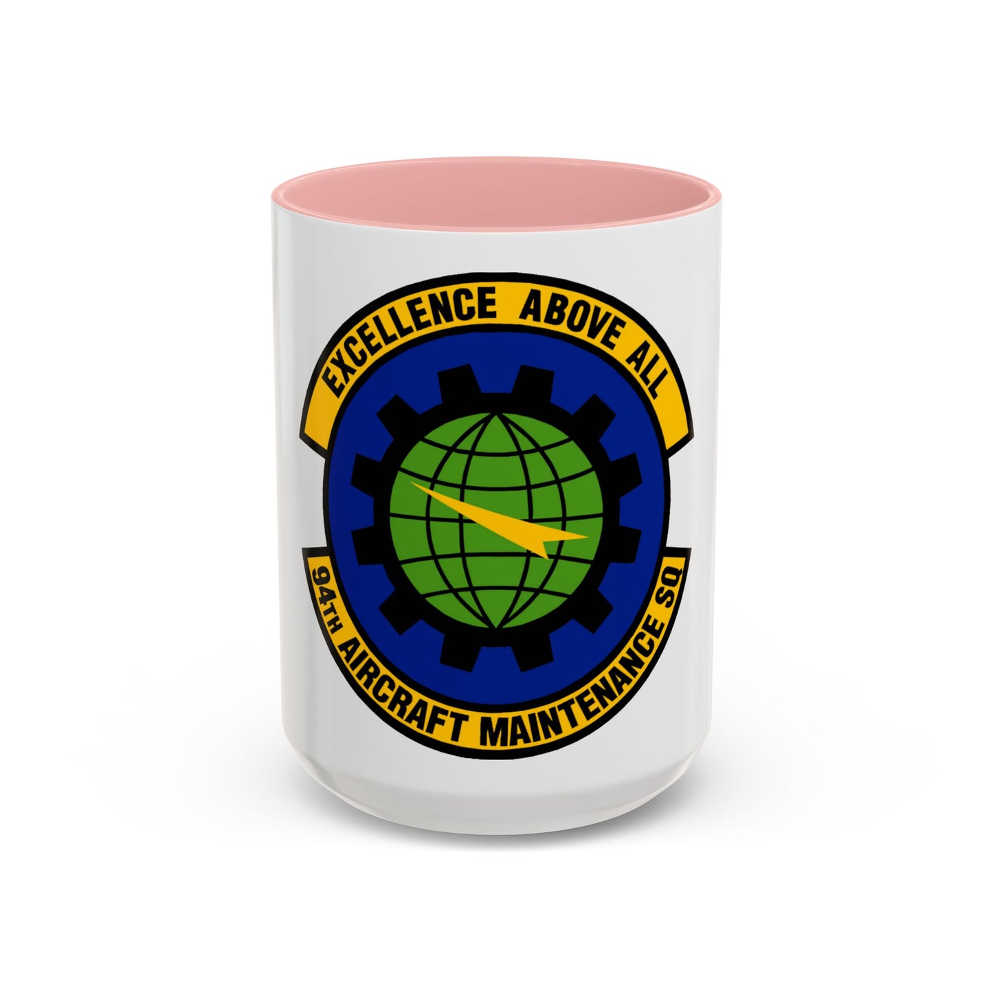 94 Aircraft Maintenance Squadron AFRC (U.S. Air Force) Accent Coffee Mug