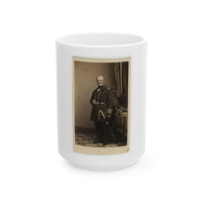 Stringham, New York (U.S. Civil War) White Coffee Mug