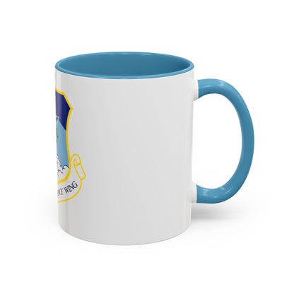 1014px 102nd Intelligence Wing emblem (U.S. Air Force) Accent Coffee Mug