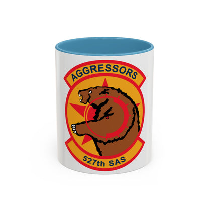 527TH SAS AGRESSORS (U.S. Air Force) Accent Coffee Mug