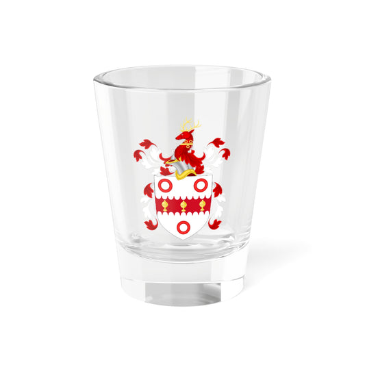 Coat of Arms of James Draper (United States) (Coat of Arms) Shot Glass 1.5oz