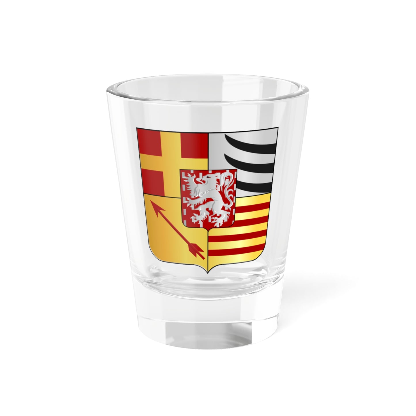 Lanaken wapen (Belgium) (Coat of Arms) Shot Glass 1.5oz