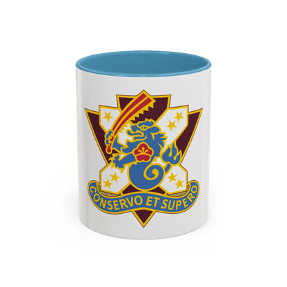 161 Medical Battalion (U.S. Army) Accent Coffee Mug