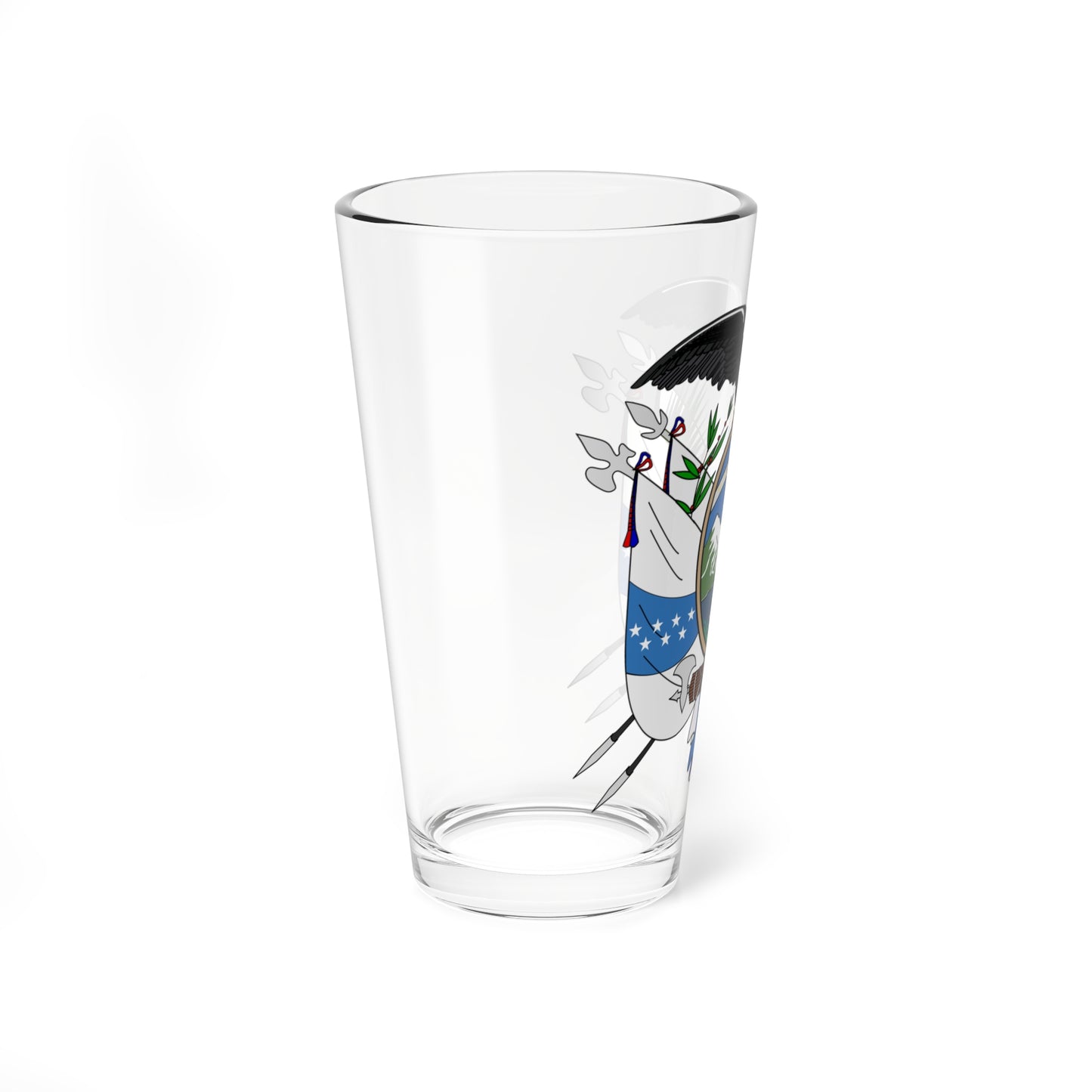 Escudo del Ecuador de 1845 (Ecuador) (Coat of Arms) Pint Glass 16oz