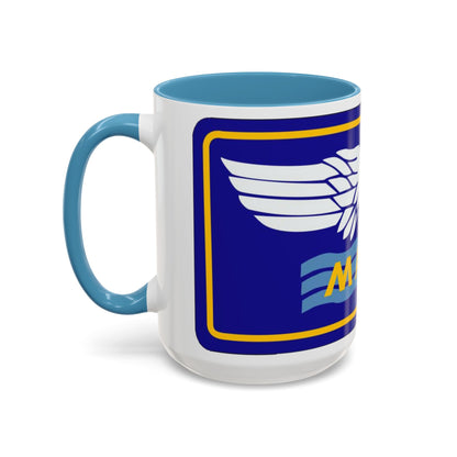 Tasse à café avec accents des forces aériennes alliées méditerranéennes (armée américaine)