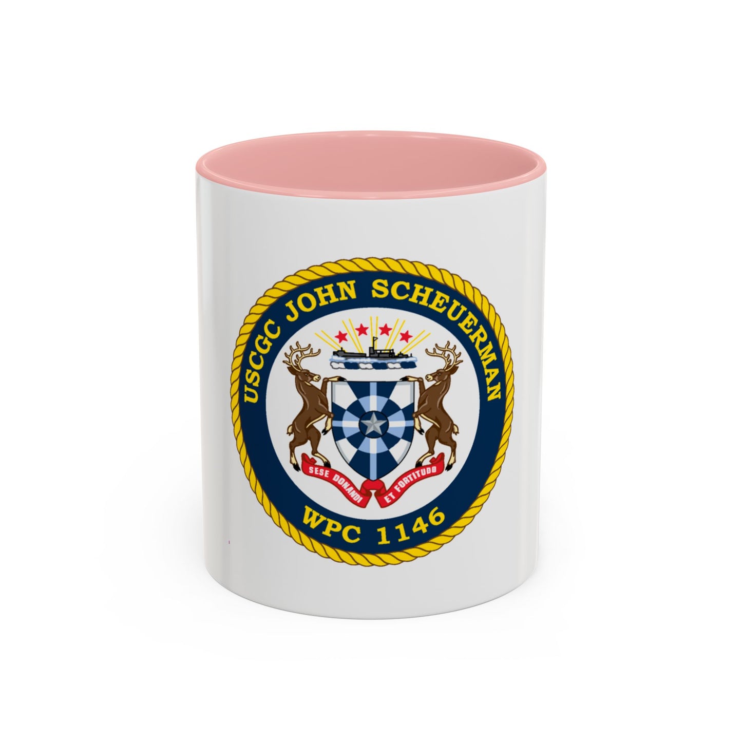UUSCGC John Scheuerman WPC 1146 (U.S. Coast Guard) Accent Coffee Mug