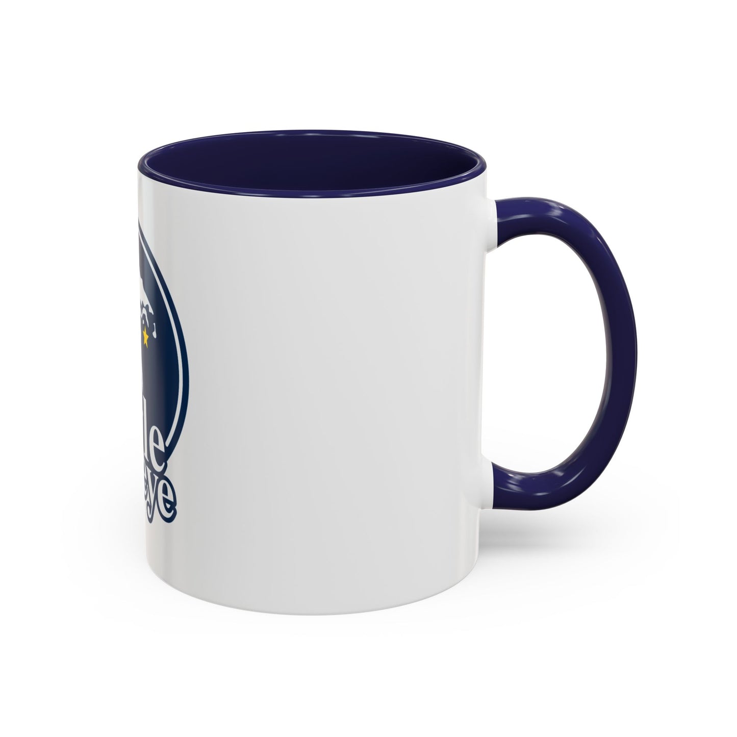 USCG Eagle Eye (U.S. Coast Guard) Accent Coffee Mug