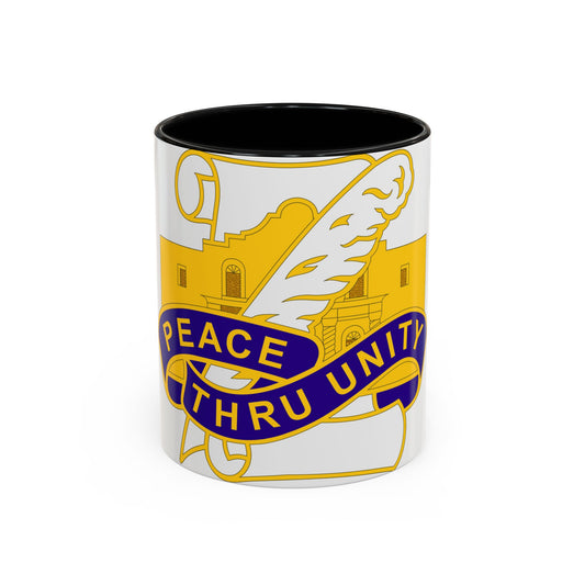 321 Civil Affairs Brigade 2 (U.S. Army) Accent Coffee Mug