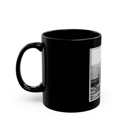 Bermuda Hundred, Va. Federal Earthworks On Left Of The Line, Near Point Of Rocks (U.S. Civil War) Black Coffee Mug