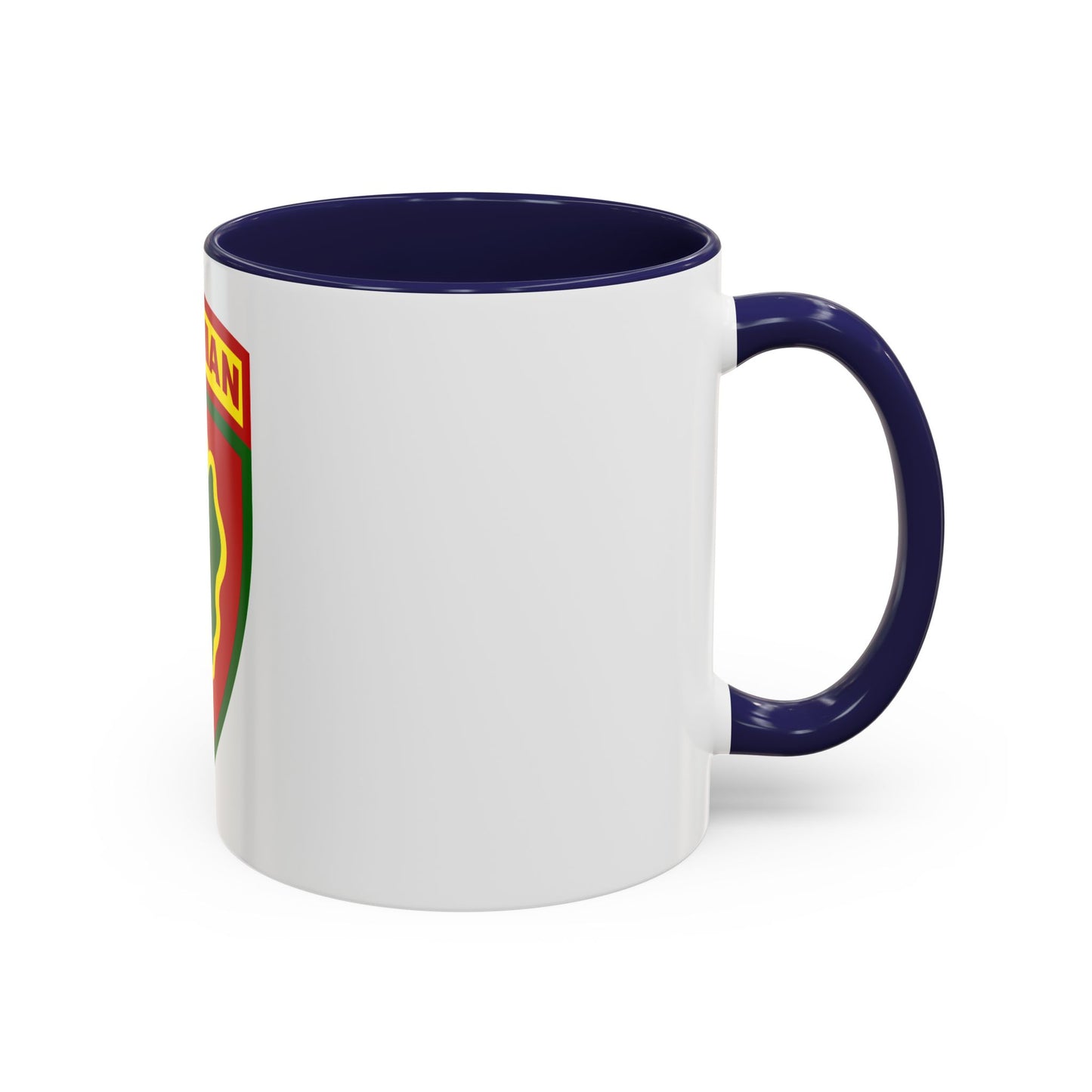 Hawaiian Division (U.S. Army) Accent Coffee Mug