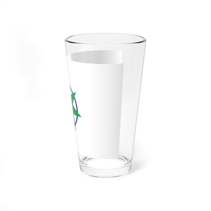 Flag of Aomori Aomori (Japan) Pint Glass 16oz