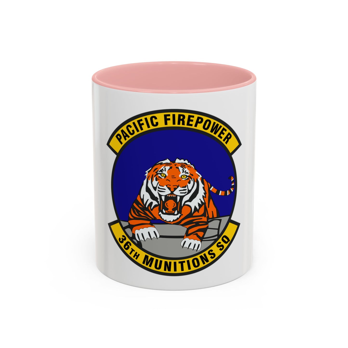 36 Munitions Squadron PACAF (U.S. Air Force) Accent Coffee Mug