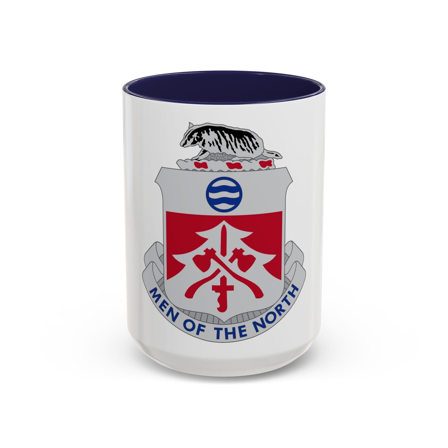 724 Engineer Battalion (U.S. Army) Accent Coffee Mug