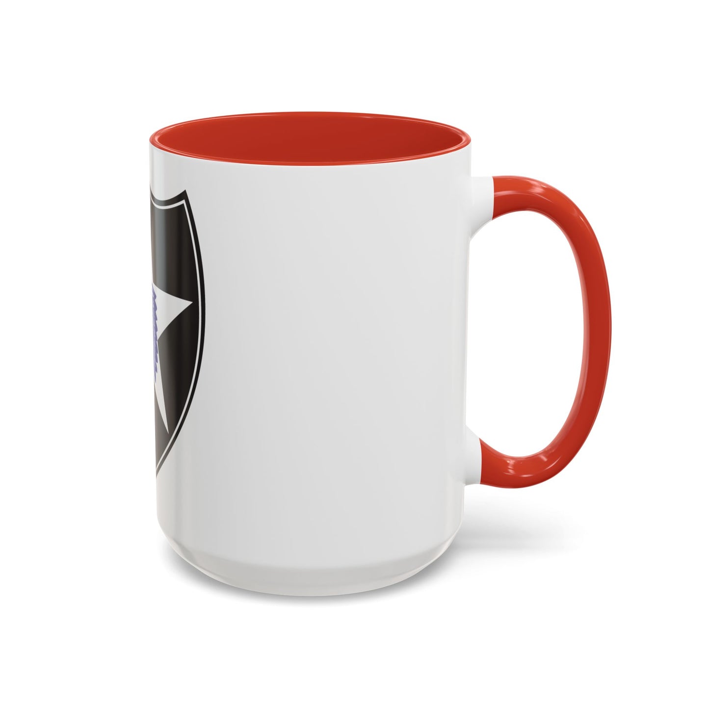 2nd Infantry Division (U.S. Army) Accent Coffee Mug