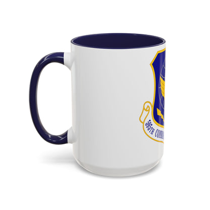 595 Command and Control Group AFSPC (U.S. Air Force) Accent Coffee Mug