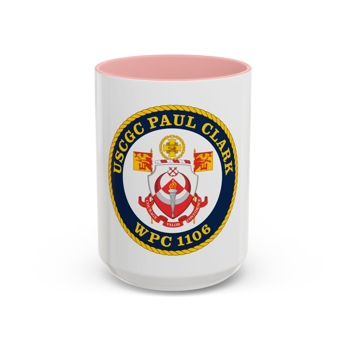 USCGC Paul Clark WPC 1106 (U.S. Coast Guard) Accent Coffee Mug