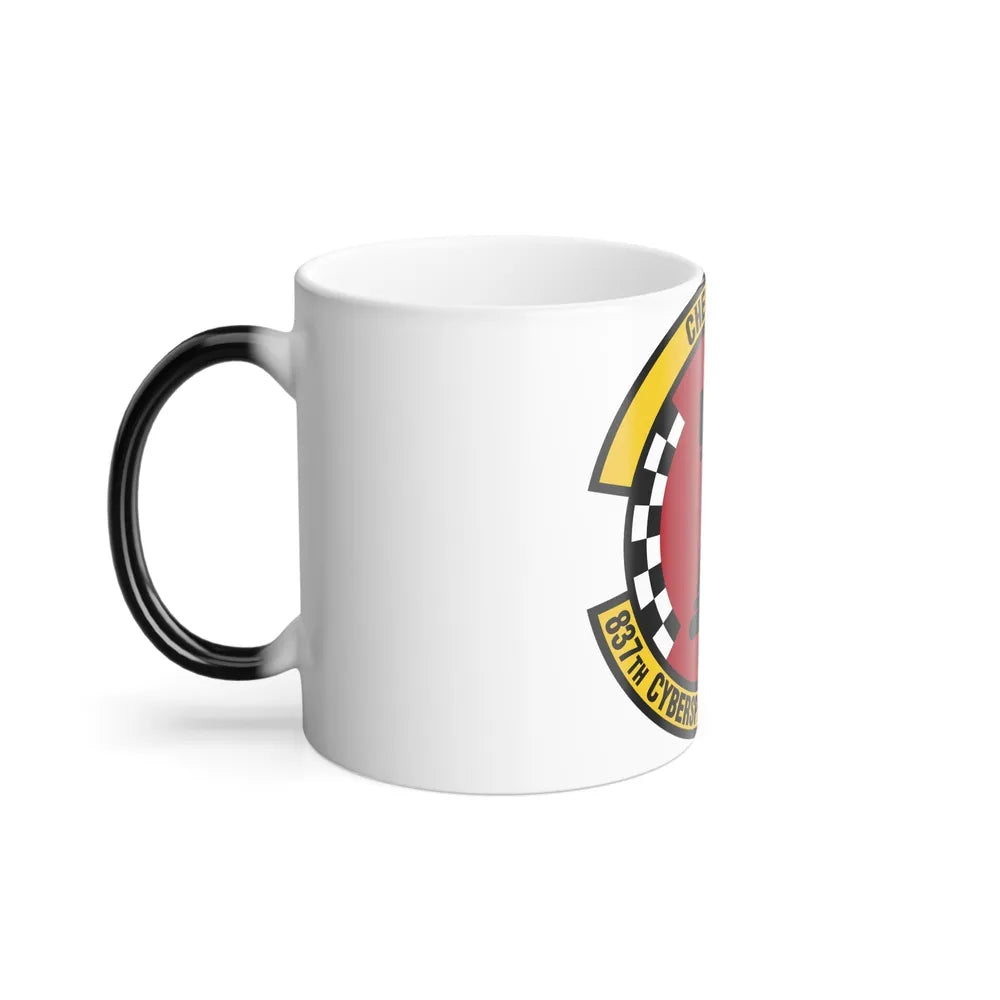 837 Cyberspace Operations Squadron ACC (U.S. Air Force) Color Changing Mug-Go Mug Yourself