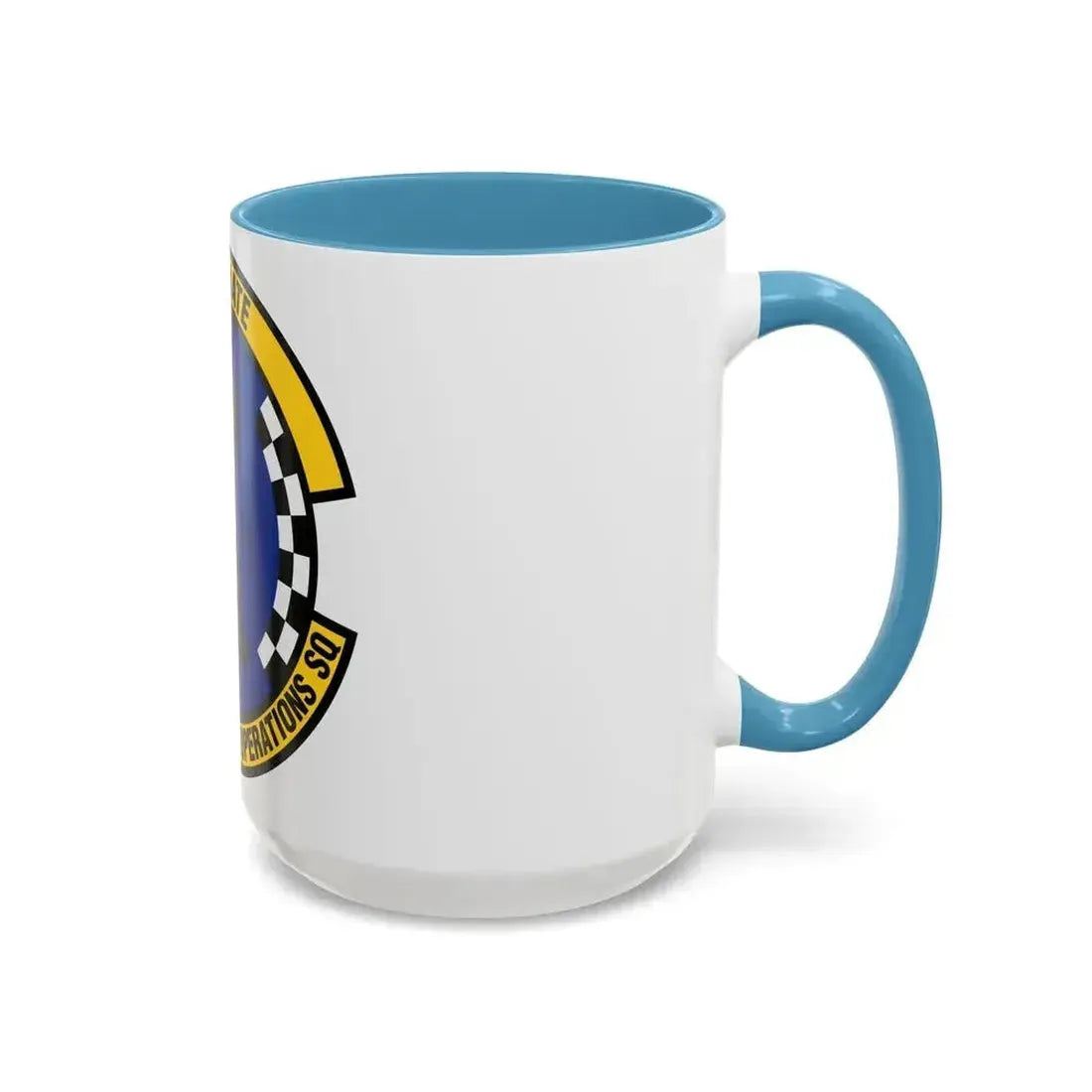 837 Cyberspace Operations Squadron ACC (U.S. Air Force) Accent Coffee Mug - Go Mug Yourself