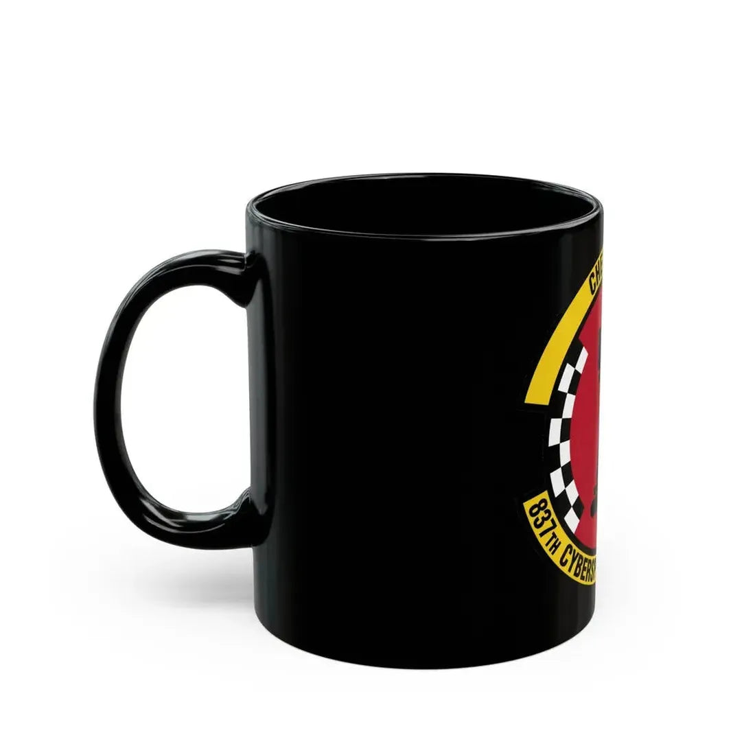 837 Cyberspace Operations Squadron ACC (U.S. Air Force) Black Coffee Mug - Go Mug Yourself