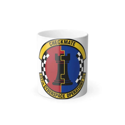 837 Cyberspace Operations Squadron ACC (U.S. Air Force) Color Changing Mug 11oz - Go Mug Yourself
