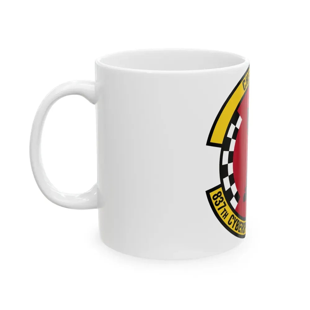 837 Cyberspace Operations Squadron ACC (U.S. Air Force) White Coffee Mug - Go Mug Yourself