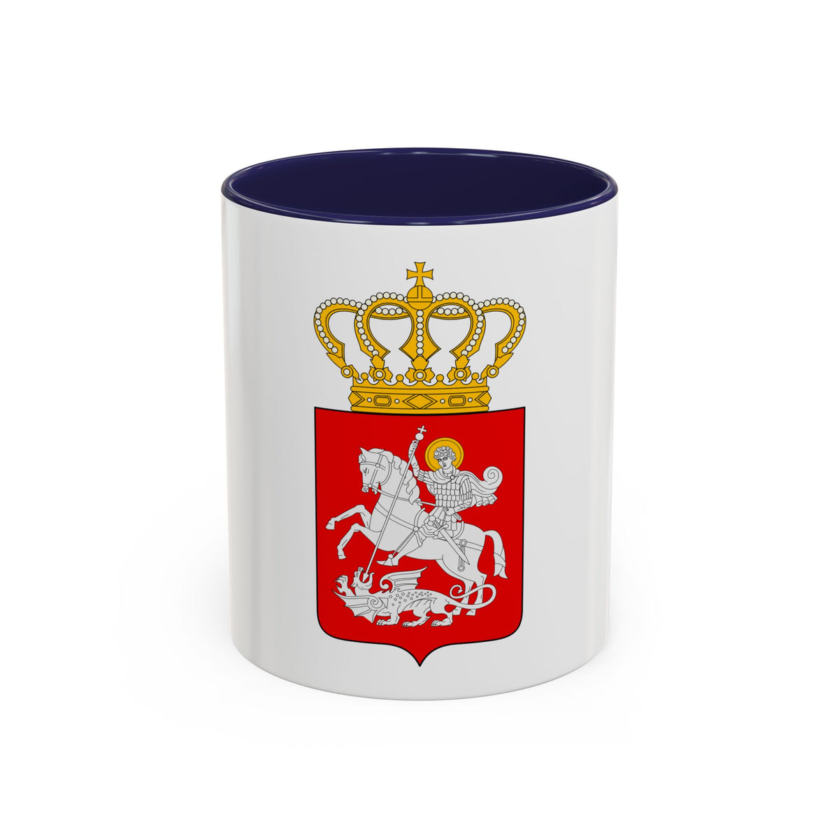 Lesser coat of arms of Georgia - Accent Coffee Mug