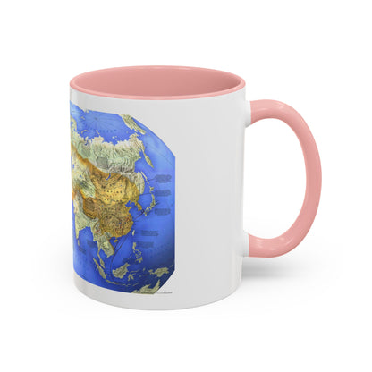 Mongol Khans and Their Legacy (1996) (Map) Accent Coffee Mug