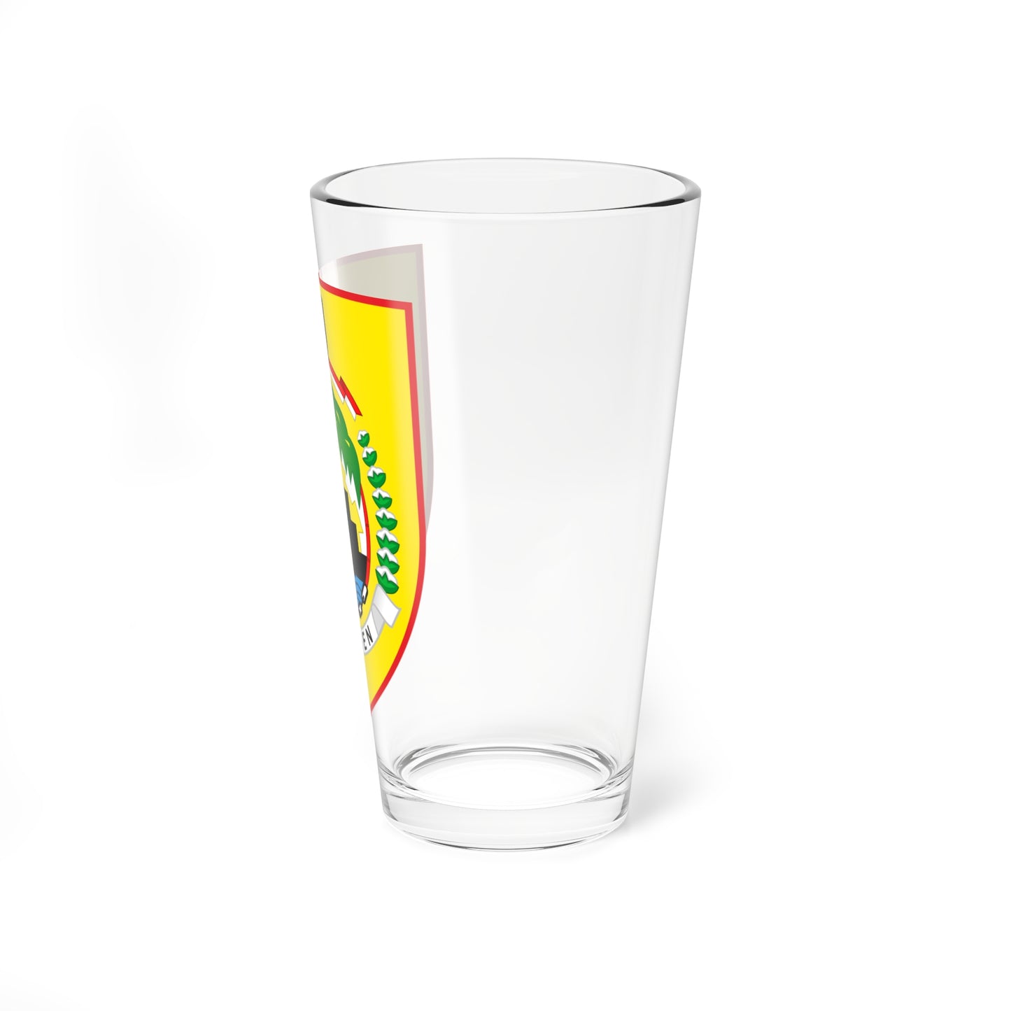 Seal of Sragen Regency (Indonesia) (Coat of Arms) Pint Glass 16oz