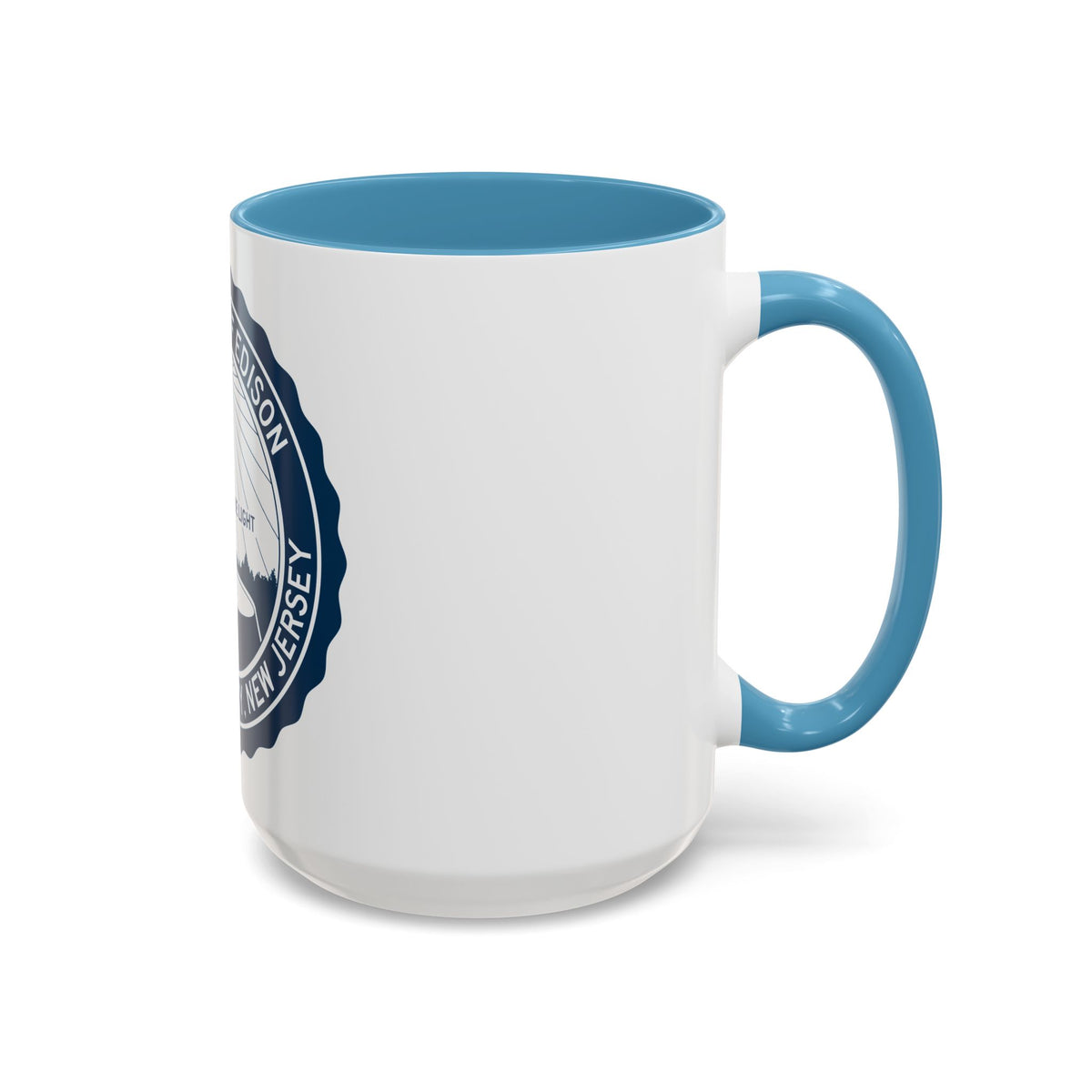 Seal of Edison NJ - Accent Coffee Mug
