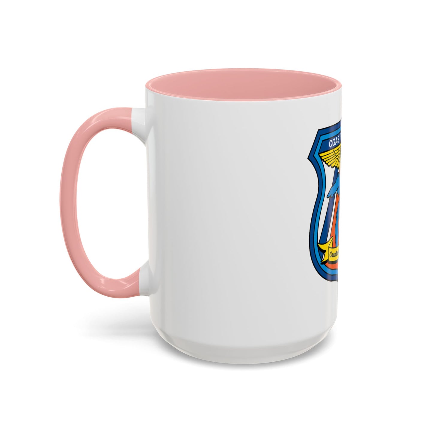 USCG Air Station Traverse City (U.S. Coast Guard) Accent Coffee Mug