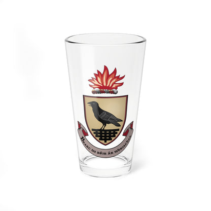 Dublin crest (Ireland) (Coat of Arms) Pint Glass 16oz