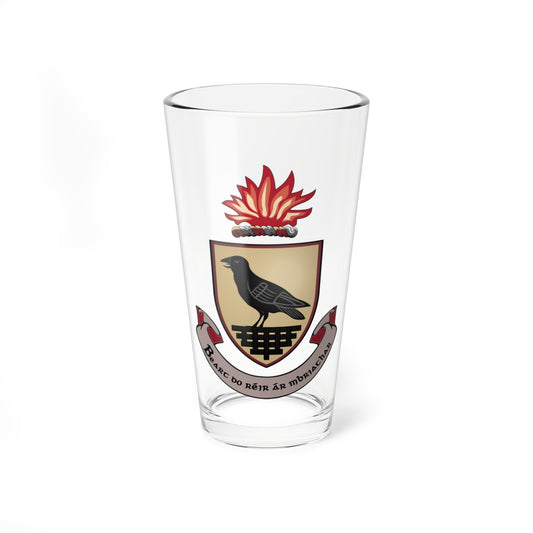 Dublin crest (Ireland) (Coat of Arms) Pint Glass 16oz