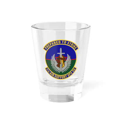 7th Air Support Operations Squadron (U.S. Air Force) Shot Glass 1.5oz