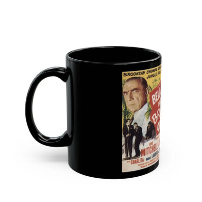 BELA LUGOSI MEETS A BROOKLYN GORILLA 1952 Movie Poster - Black Coffee Mug-Go Mug Yourself