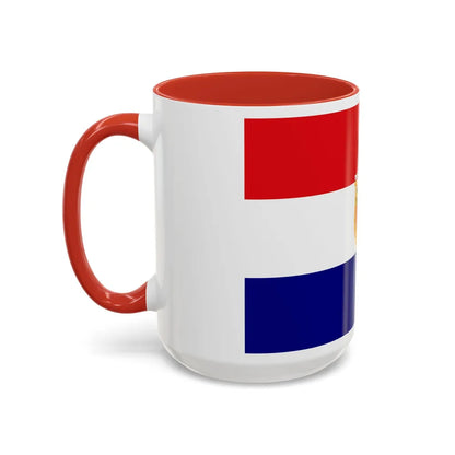 Flag of Guaranda Ecuador - Accent Coffee Mug-Go Mug Yourself