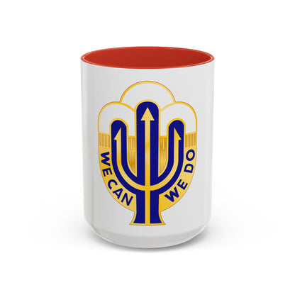 158 Maneuver Enhancement Brigade 2 (U.S. Army) Accent Coffee Mug