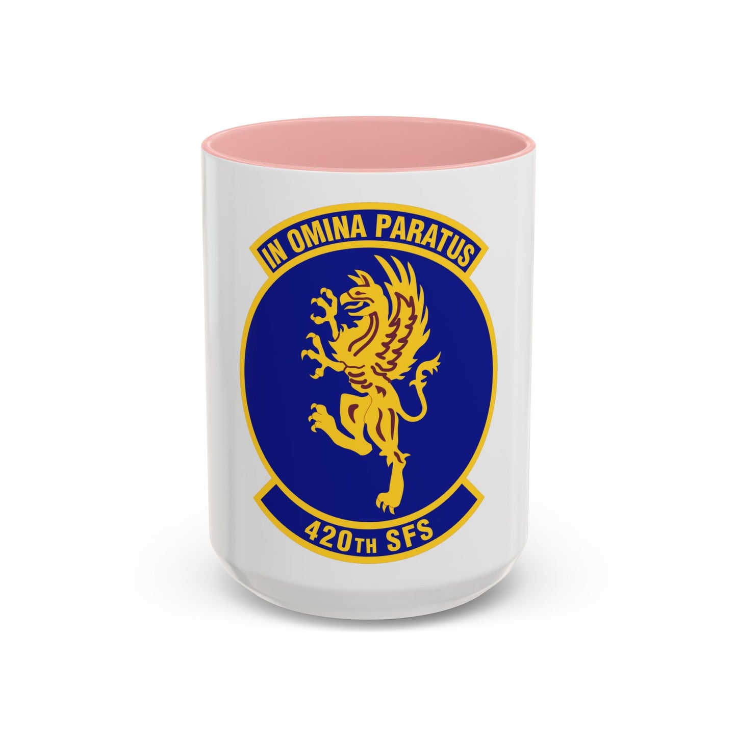 420th Security Forces Squadron (U.S. Air Force) Accent Coffee Mug