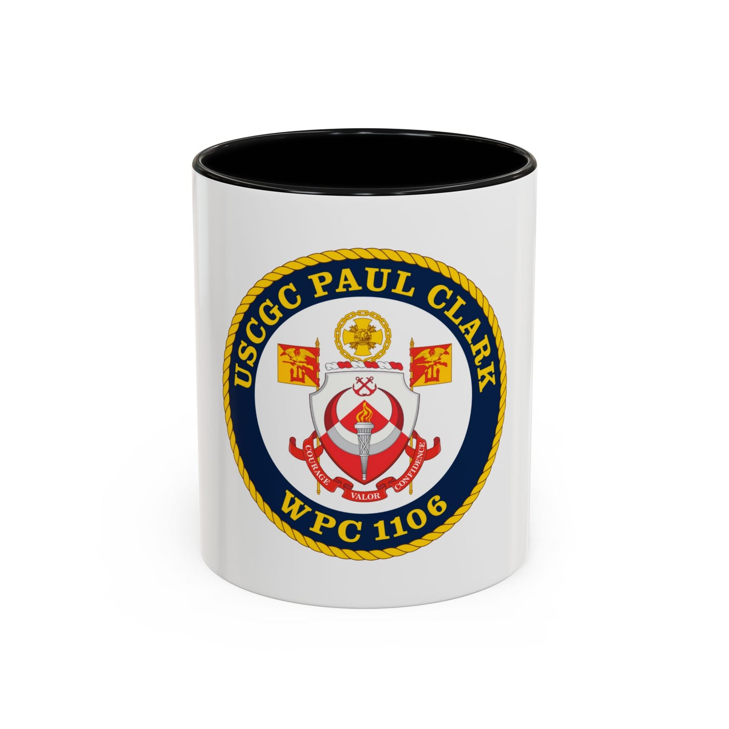 USCGC Paul Clark WPC 1106 (U.S. Coast Guard) Accent Coffee Mug