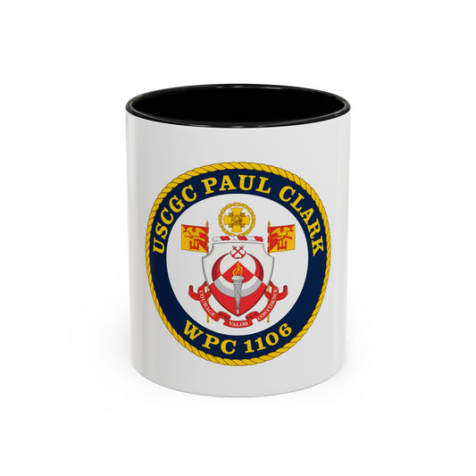 USCGC Paul Clark WPC 1106 (U.S. Coast Guard) Accent Coffee Mug