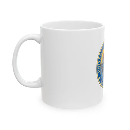 USCG Base Boston (U.S. Coast Guard) White Coffee Mug