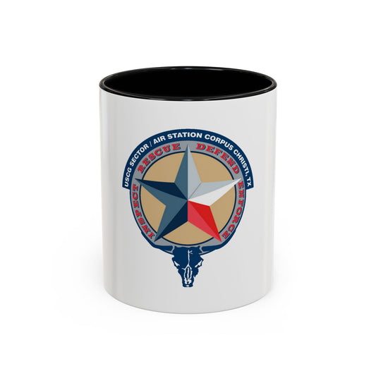 USCG Sector AS Corpus ChristiTX (U.S. Coast Guard) Accent Coffee Mug