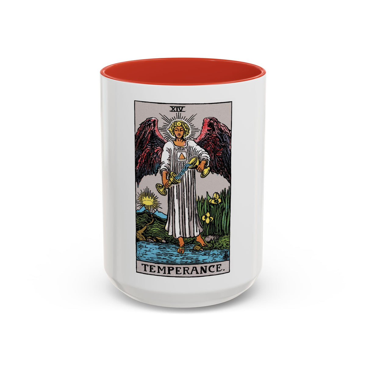 Temperance (Tarot Card) Accent Coffee Mug