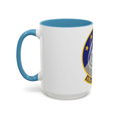 605th Air Operations Squadron (U.S. Air Force) Accent Coffee Mug