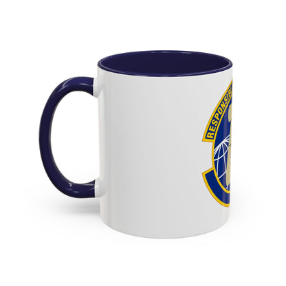 764 Enterprise Sourcing Squadron AFMC (U.S. Air Force) Accent Coffee Mug
