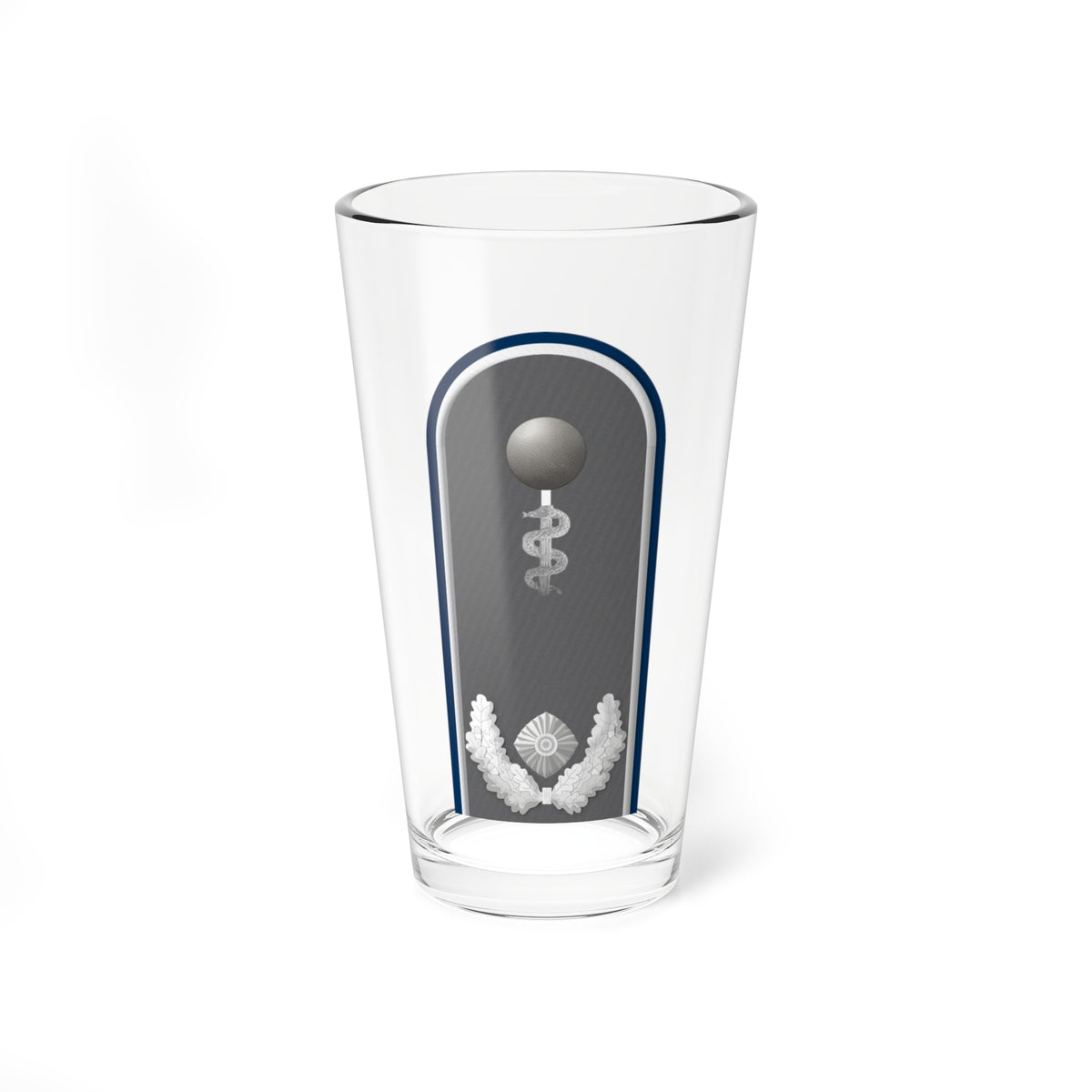 HD H 51b Oberstabsarzt San HM L (Military Rank) Pint Glass 16oz