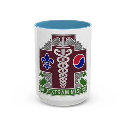 65 Medical Brigade 2 (U.S. Army) Accent Coffee Mug
