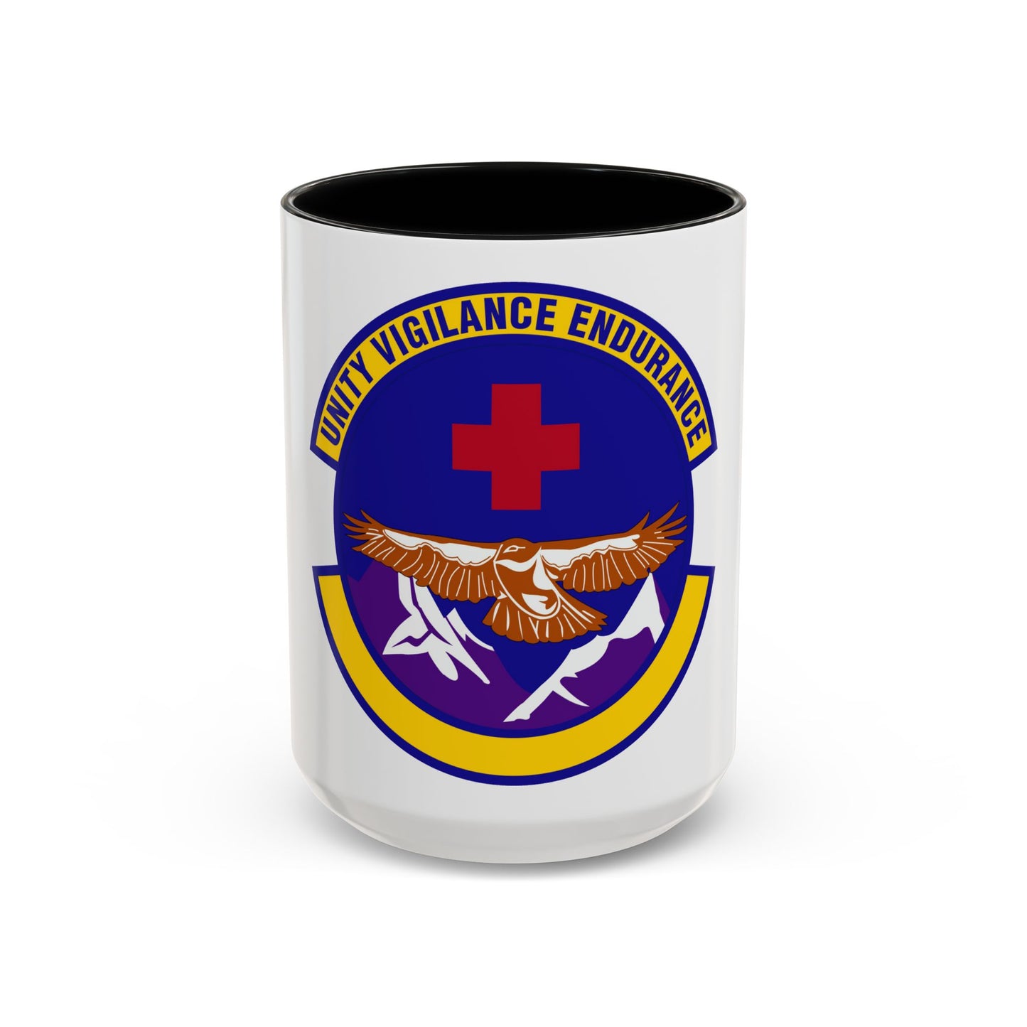 17 Operational Medical Readiness Squadron AETC (U.S. Air Force) Accent Coffee Mug