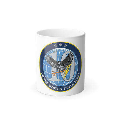 US Tenth Fleet (U.S. Navy) Color Changing Mug 11oz
