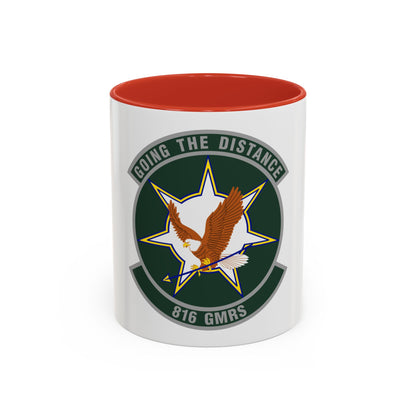 816th Global Mobility Readiness Squadron (U.S. Air Force) Accent Coffee Mug