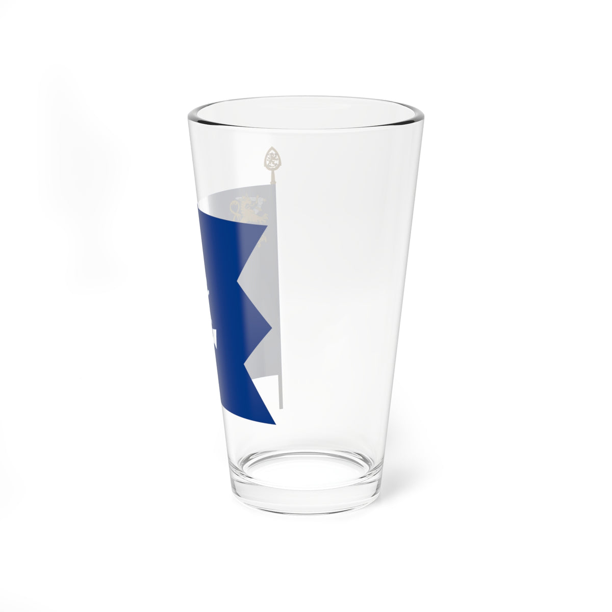 Rannikkolaivaston lippu (Finland) Pint Glass 16oz